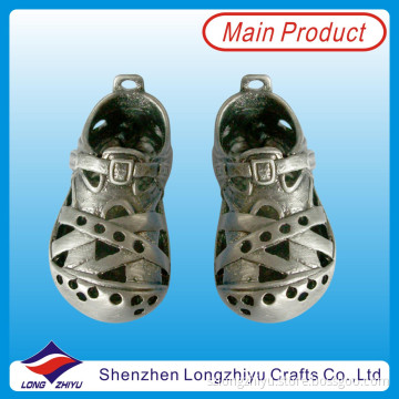 3D Pewter Shoes Metal Custom Bronze Souvenir Keychain (LZY800075)